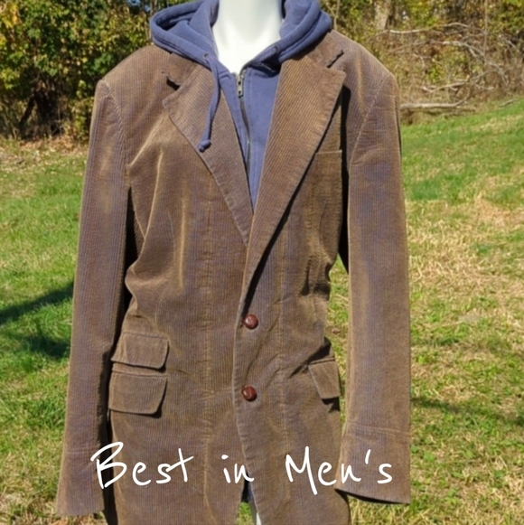 Dragonfly Rock N Roll Vision Other - HP🔥Vntg Dragonfly Rock N Roll Vision Corduroy blazer with hoodie